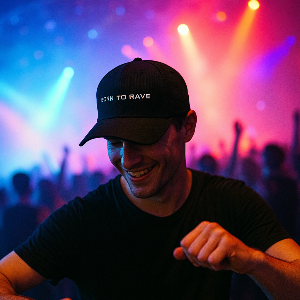 Casquette Born to Rave