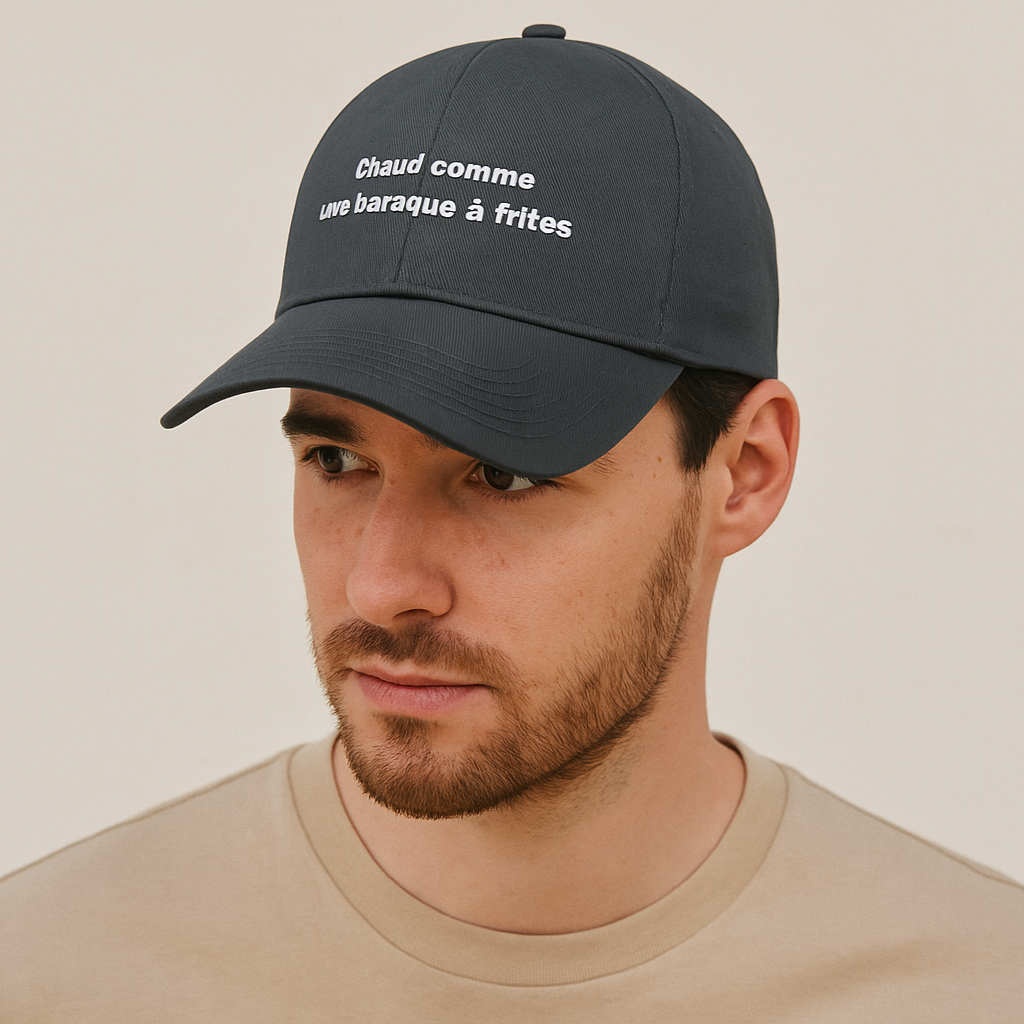 Casquette Chaud comme une baraque à frites