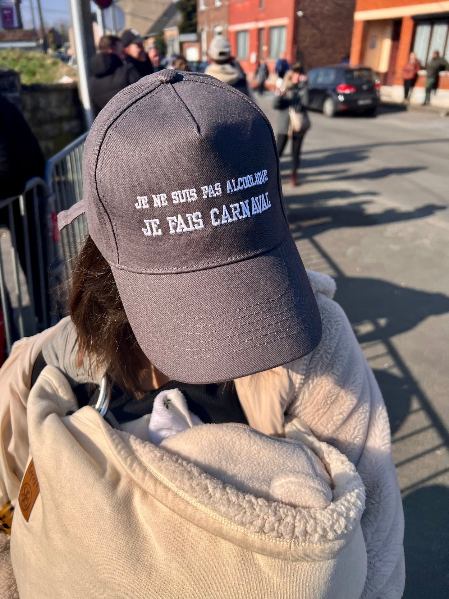 Casquette Je ne suis pas alcoolique, je fais carnaval