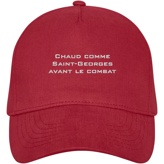 Casquette Doudou Chaud comme Saint-Georges