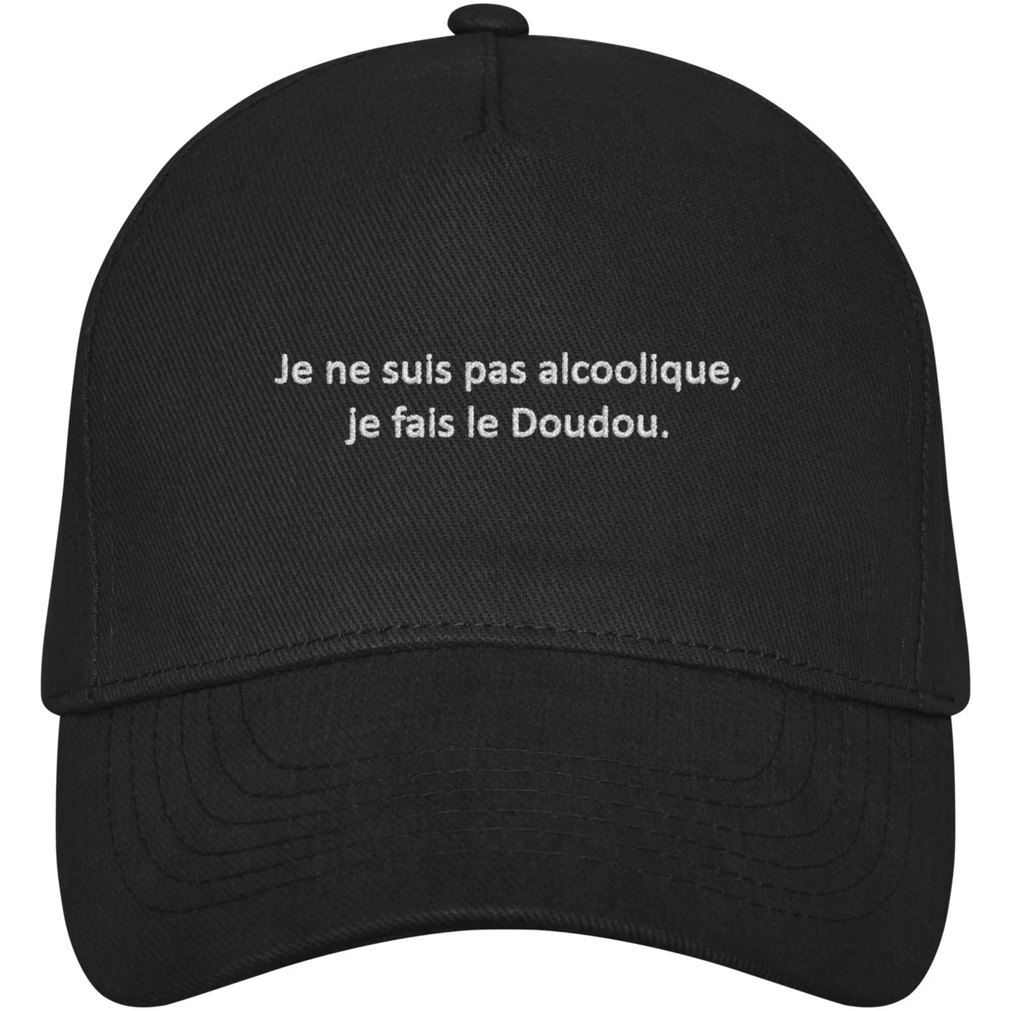 Casquette Je ne suis pas alcoolique, je fais le Doudou