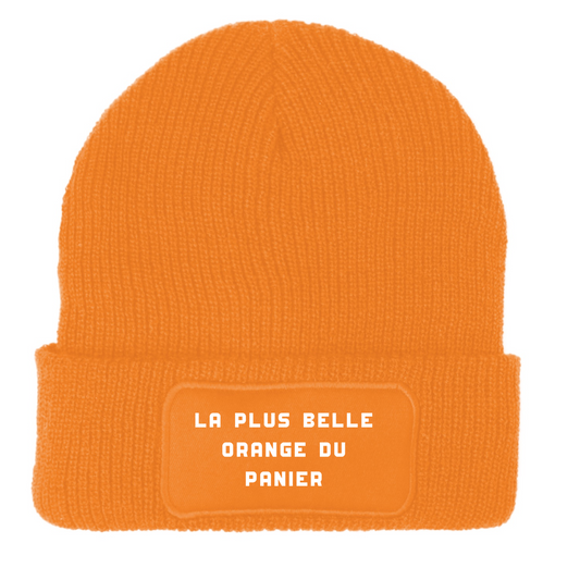 Bonnet La plus belle orange du panier