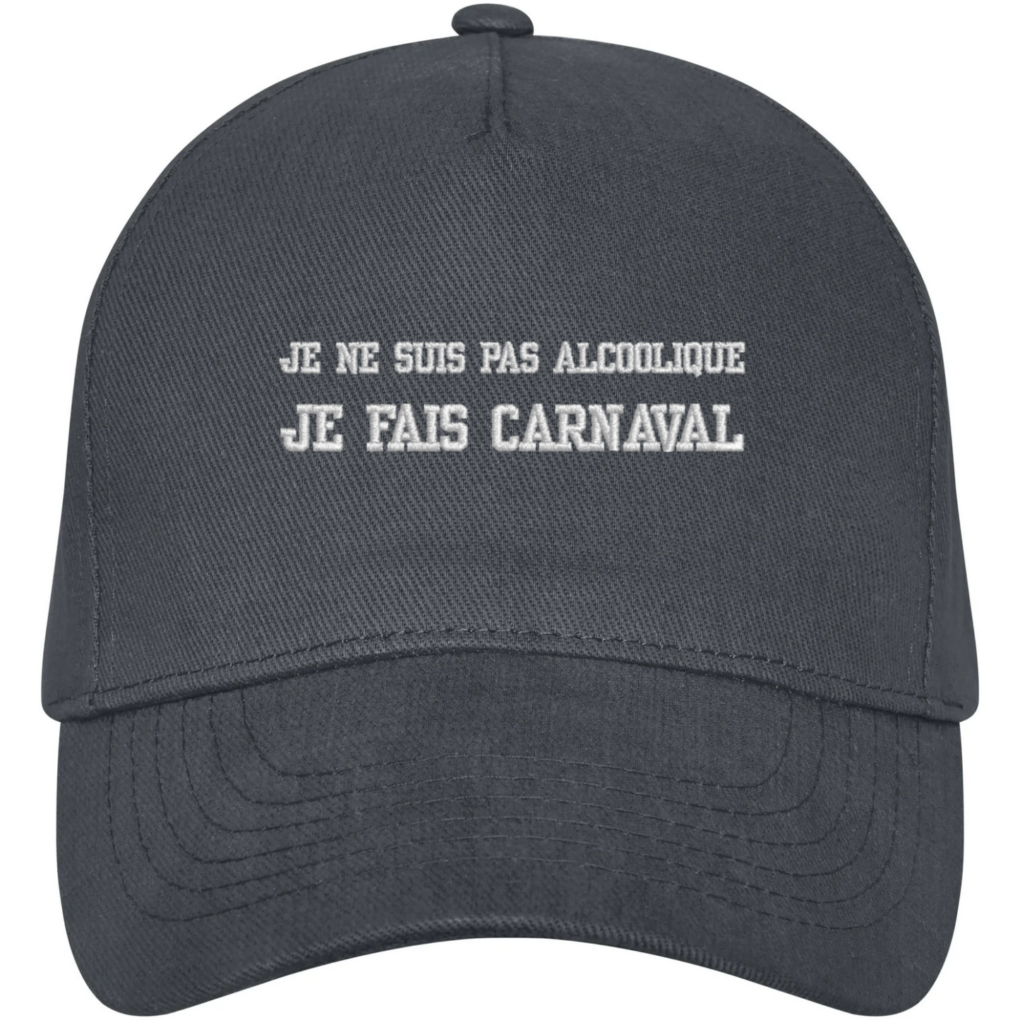 Casquette Je ne suis pas alcoolique, je fais carnaval